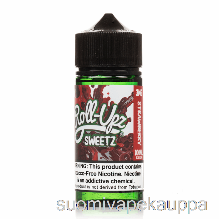 Vape Suomi Mansikka - Mehu Roll-upz - 100ml 3mg